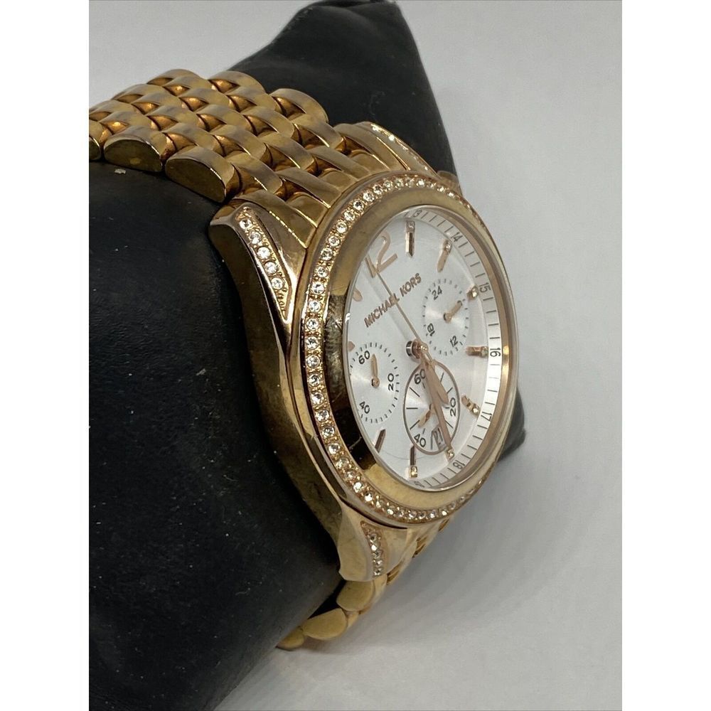Michael Kors Pressley MK5836 Women Stainless Steel Analog Dial Wrist Watch UC486 - Picture 5 of 12